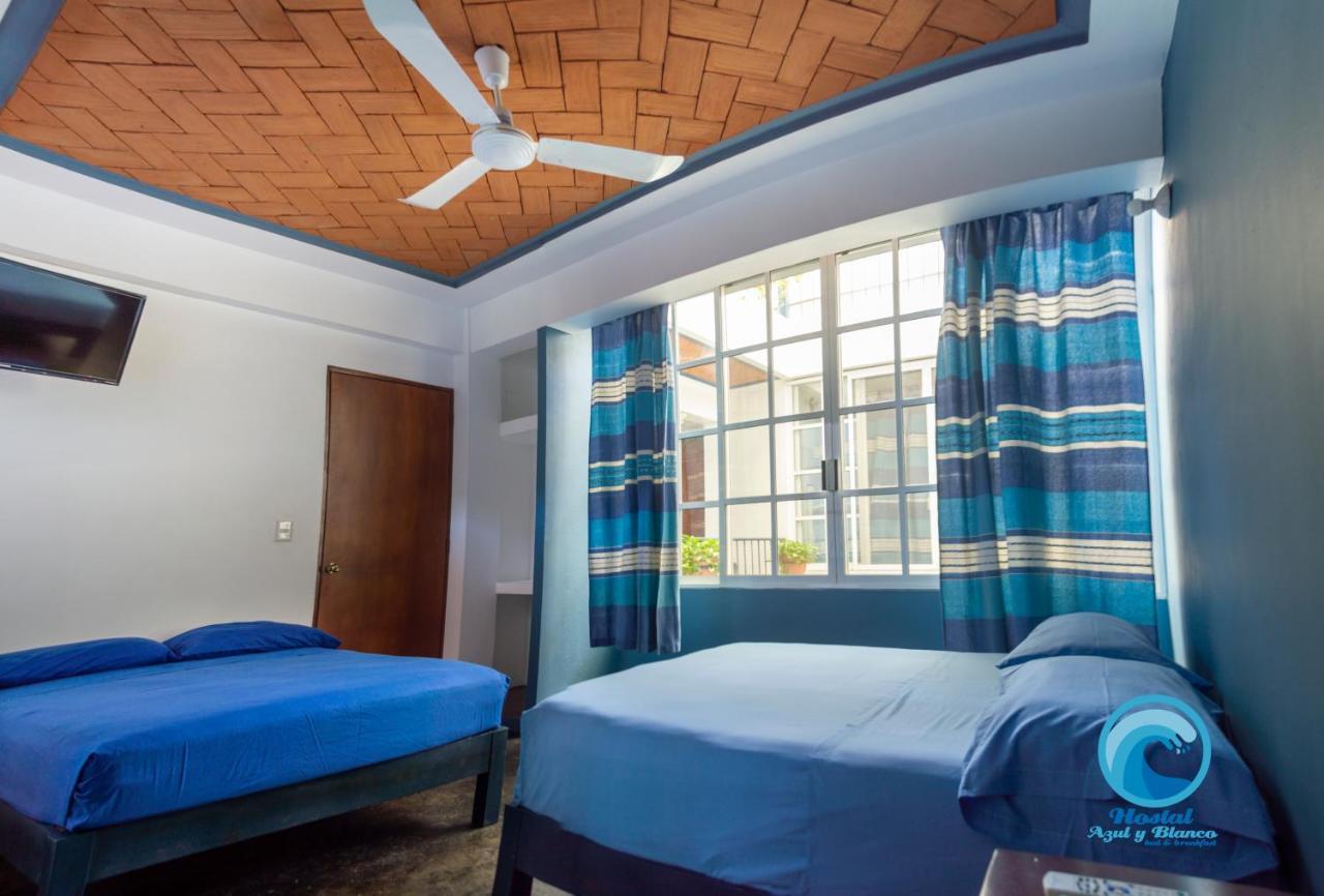 Hostal Azul y Blanco Santa Cruz Huatulco Kültér fotó
